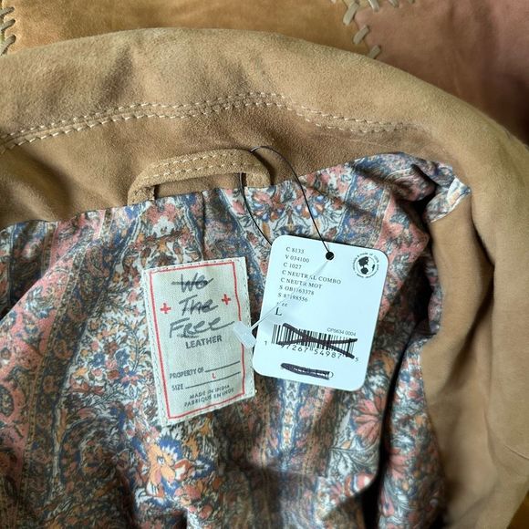 We The Free by Free People Flowers On The Wall Jacket - Picture 10 of 10